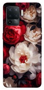 Чохол Velvet roses для Oppo Reno 5 Lite