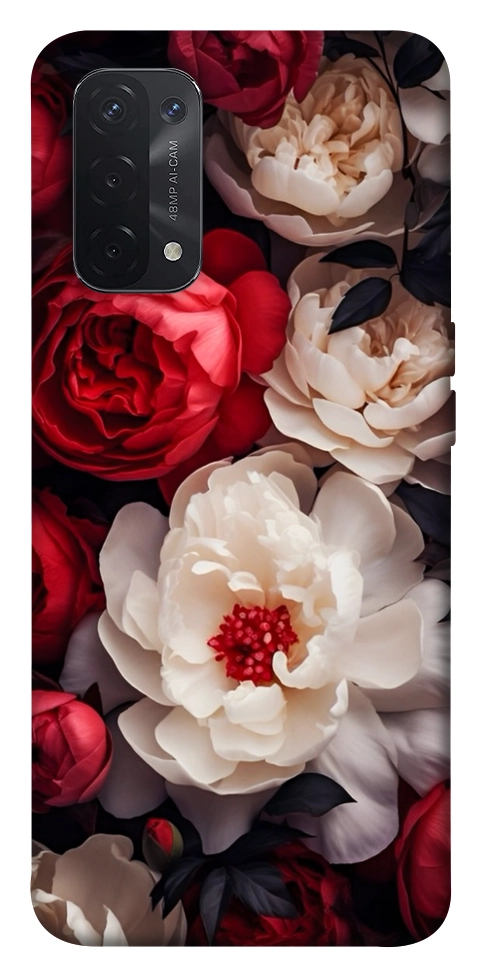 Чехол Velvet roses для Oppo A74 5G