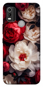 Чехол Velvet roses для Nokia C21 Plus