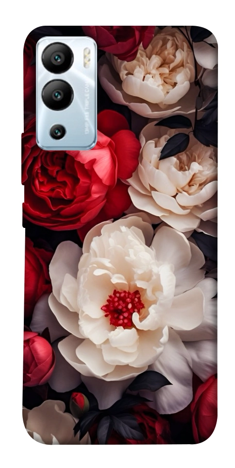 Чехол Velvet roses для Infinix Hot 12i