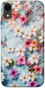 Чехол Floating flowers для iPhone XR