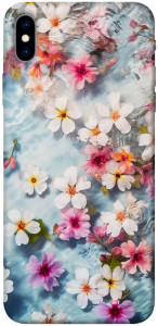 Чехол Floating flowers для iPhone XS Max