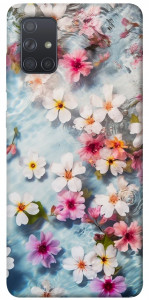 Чехол Floating flowers для Galaxy A71 (2020)