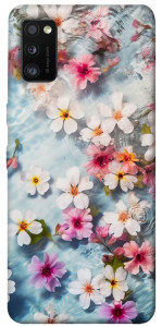 Чехол Floating flowers для Galaxy A41 (2020)