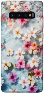 Чохол Floating flowers для Galaxy S10 Plus (2019)