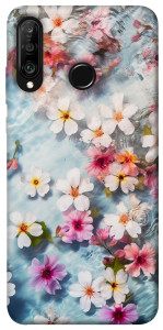 Чохол Floating flowers для Huawei P30 Lite
