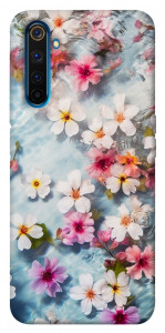 Чехол Floating flowers для Realme 6 Pro