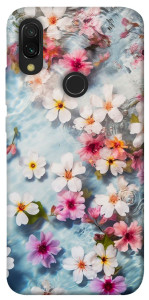 Чохол Floating flowers для Xiaomi Redmi 7