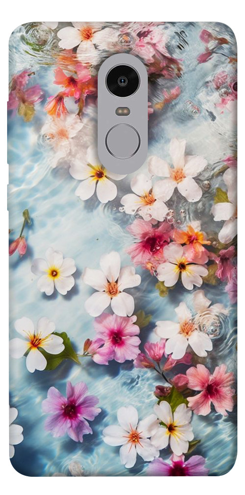 Чехол Floating flowers для Xiaomi Redmi Note 4X