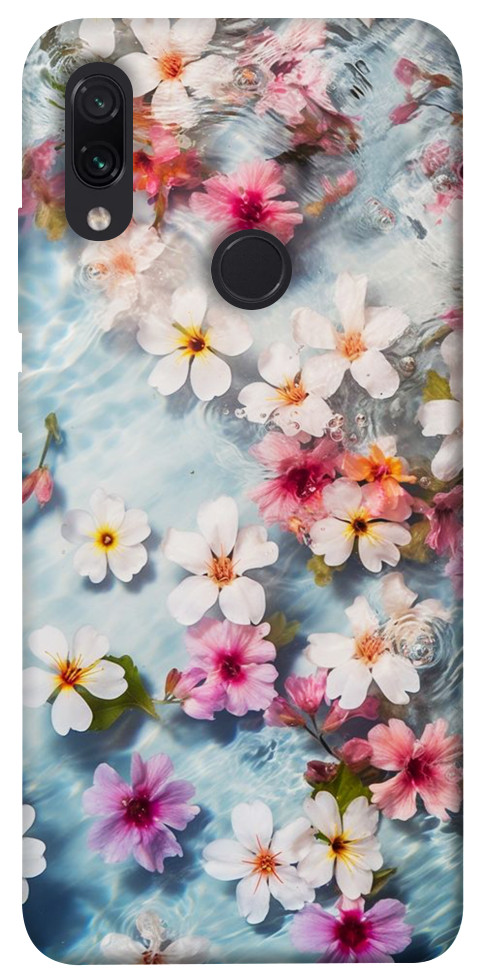 Чохол Floating flowers для Xiaomi Redmi Note 7