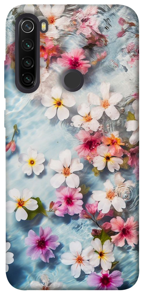 Чехол Floating flowers для Xiaomi Redmi Note 8T