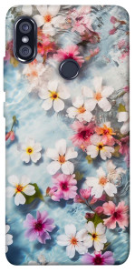 Чехол Floating flowers для Xiaomi Redmi Note 5 (DC)
