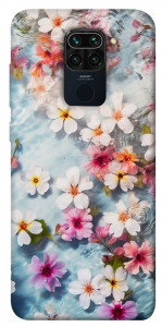 Чохол Floating flowers для Xiaomi Redmi Note 9