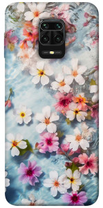 Чохол Floating flowers для Xiaomi Redmi Note 9 Pro Max