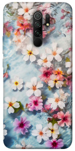 Чехол Floating flowers для Xiaomi Redmi 9
