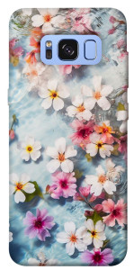 Чехол Floating flowers для Galaxy S8 (G950)