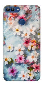 Чехол Floating flowers для Huawei P smart