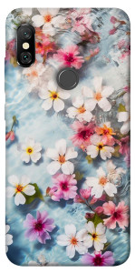 Чехол Floating flowers для Xiaomi Redmi Note 6 Pro