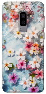 Чехол Floating flowers для Galaxy S9+