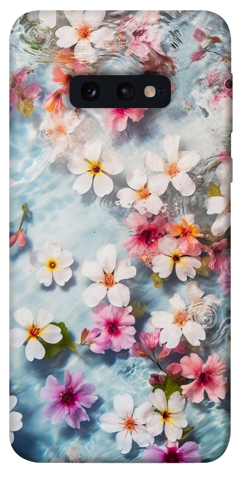 Чехол Floating flowers для Galaxy S10e