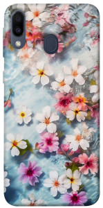 Чехол Floating flowers для Galaxy M20