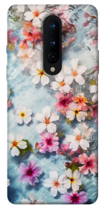 Чехол Floating flowers для OnePlus 8