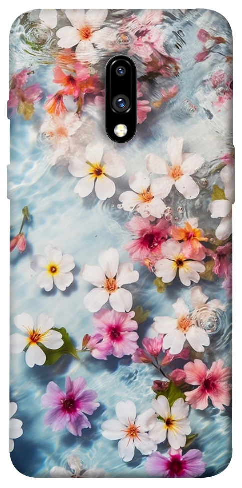 Чохол Floating flowers для OnePlus 7