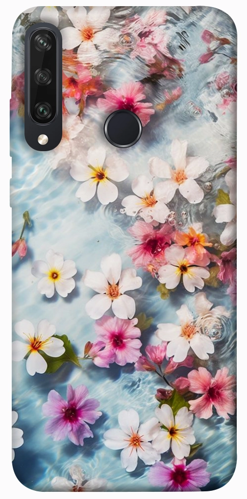 Чехол Floating flowers для Huawei Y6p