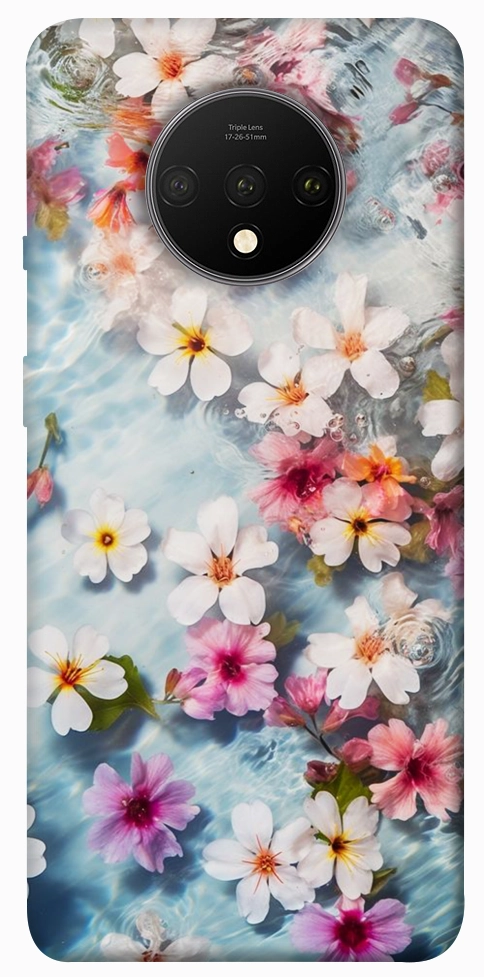 Чехол Floating flowers для OnePlus 7T