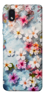 Чехол Floating flowers для Samsung Galaxy M01 Core