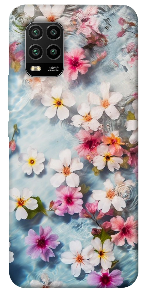 Чехол Floating flowers для Xiaomi Mi 10 Lite