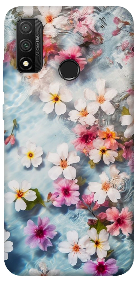 Чохол Floating flowers для Huawei P Smart (2020)