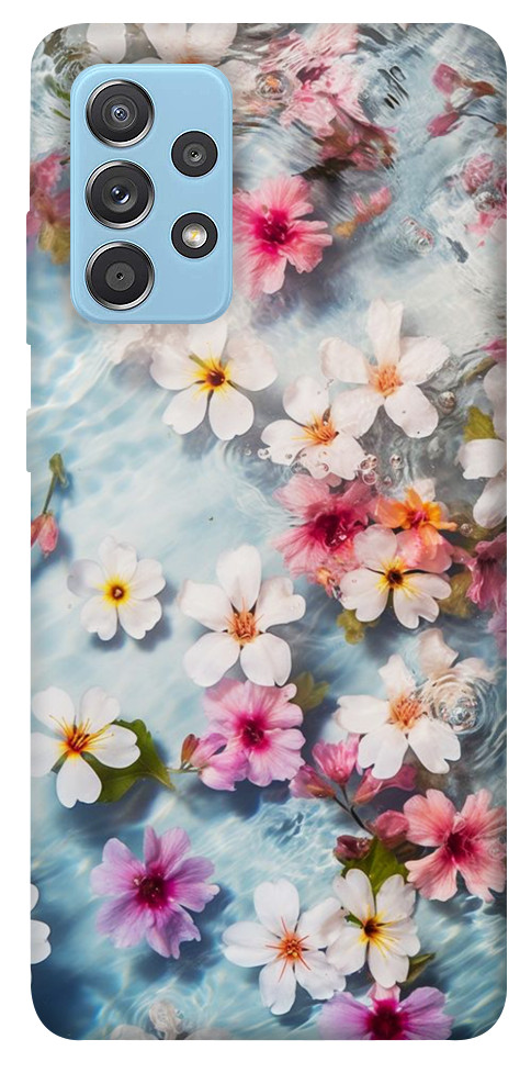 Чехол Floating flowers для Galaxy A52