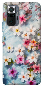 Чехол Floating flowers для Xiaomi Redmi Note 10 Pro
