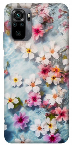 Чехол Floating flowers для Xiaomi Redmi Note 10S