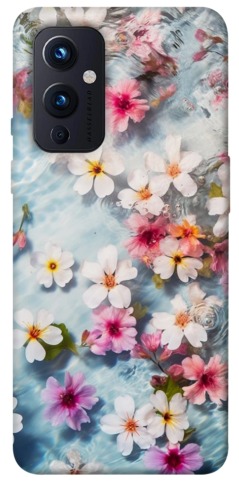 Чехол Floating flowers для OnePlus 9