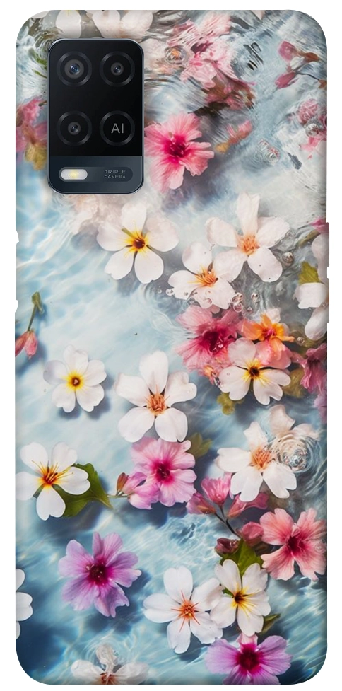 Чохол Floating flowers для Oppo A54 4G