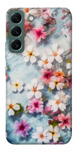 Чехол Floating flowers для Galaxy S22