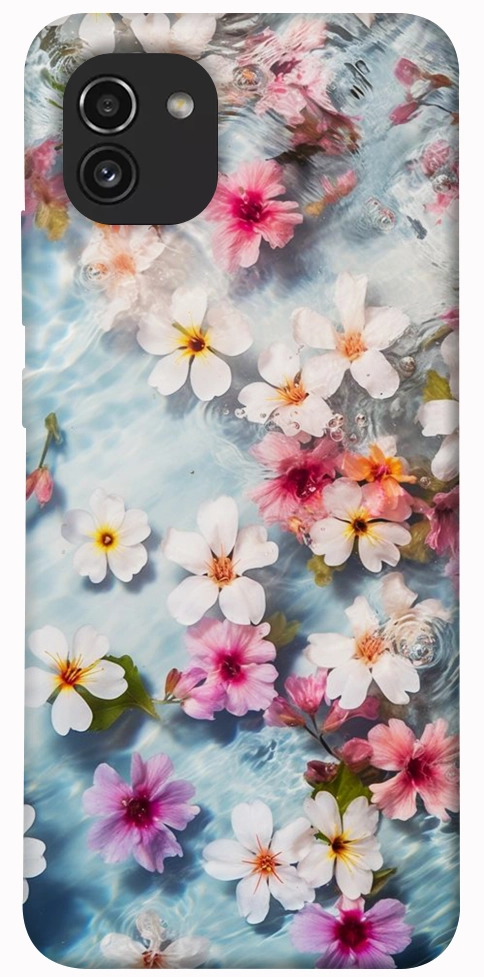 Чохол Floating flowers для Galaxy A03