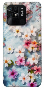 Чехол Floating flowers для Xiaomi Redmi 10C