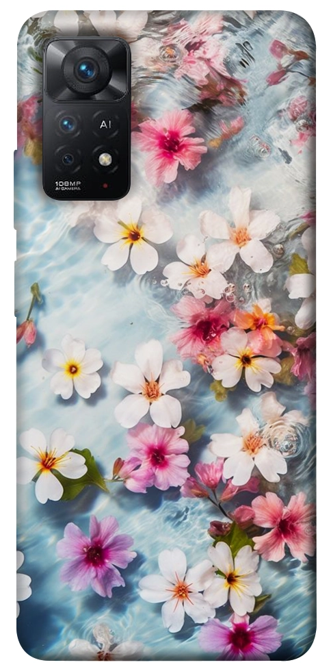 Чохол Floating flowers для Xiaomi Redmi Note 11 Pro 5G