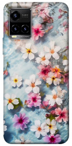 Чохол Floating flowers для Vivo Y21