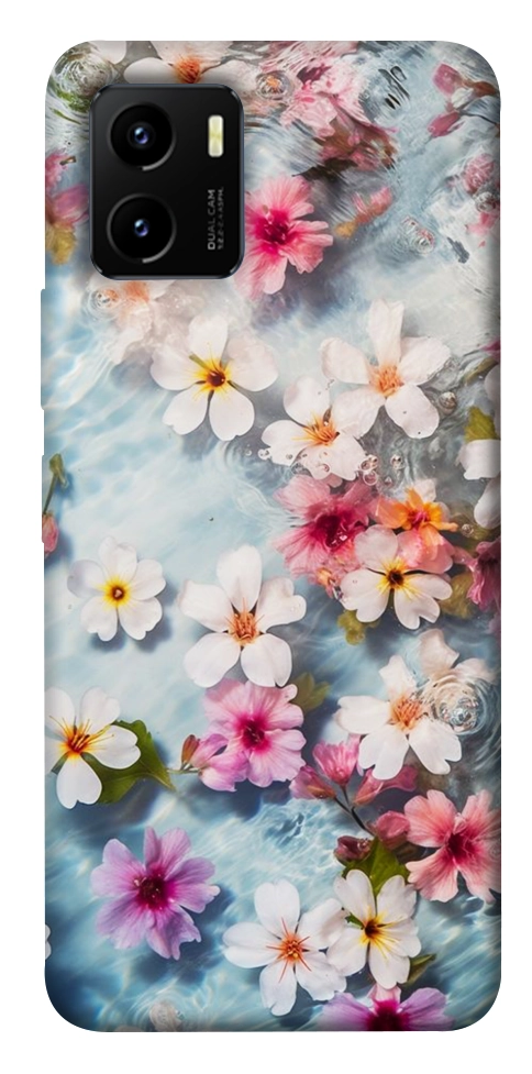 Чохол Floating flowers для Vivo Y15s