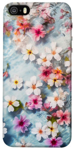 Чехол Floating flowers для iPhone 5