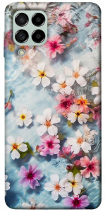 Чехол Floating flowers для Galaxy M53