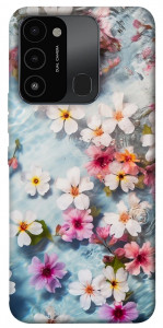 Чохол Floating flowers для TECNO Spark Go 2022 (KG5m)