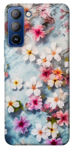 Чохол Floating flowers для TECNO Pop 5 LTE