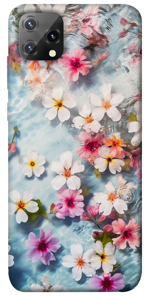 Чехол Floating flowers для Blackview A55