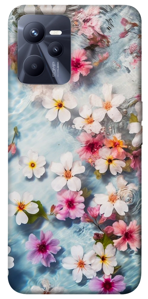 Чохол Floating flowers для Realme C35