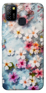 Чехол Floating flowers для Infinix Hot 10 Lite